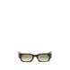 Alexander McQueen Brown Acetate Sunglasses