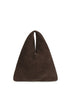 Manebi Brown Calf Leather Bos Taurus Shoulder Bag