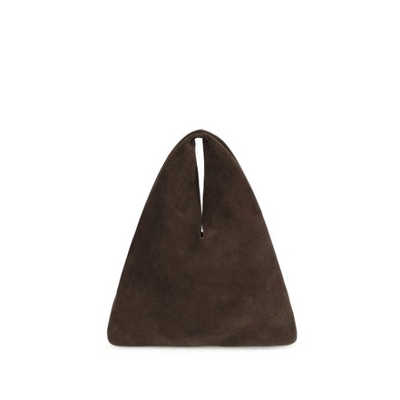 Manebi Brown Calf Leather Bos Taurus Shoulder Bag