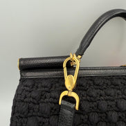 Τσάντα χειρός Dolce & Gabbana DOLCE & GABBANA Sicily από φίδι και μακραμέ