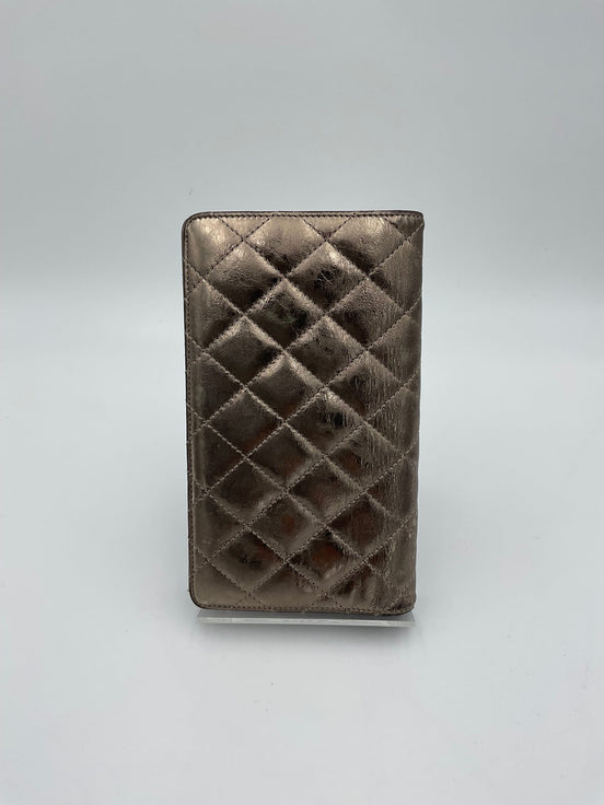 Chanel CHANEL Matèlassè Platinum Wallet