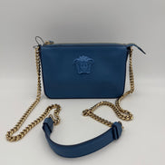 Versace VERSACE LA MEDUSA Leather Shoulder Bag