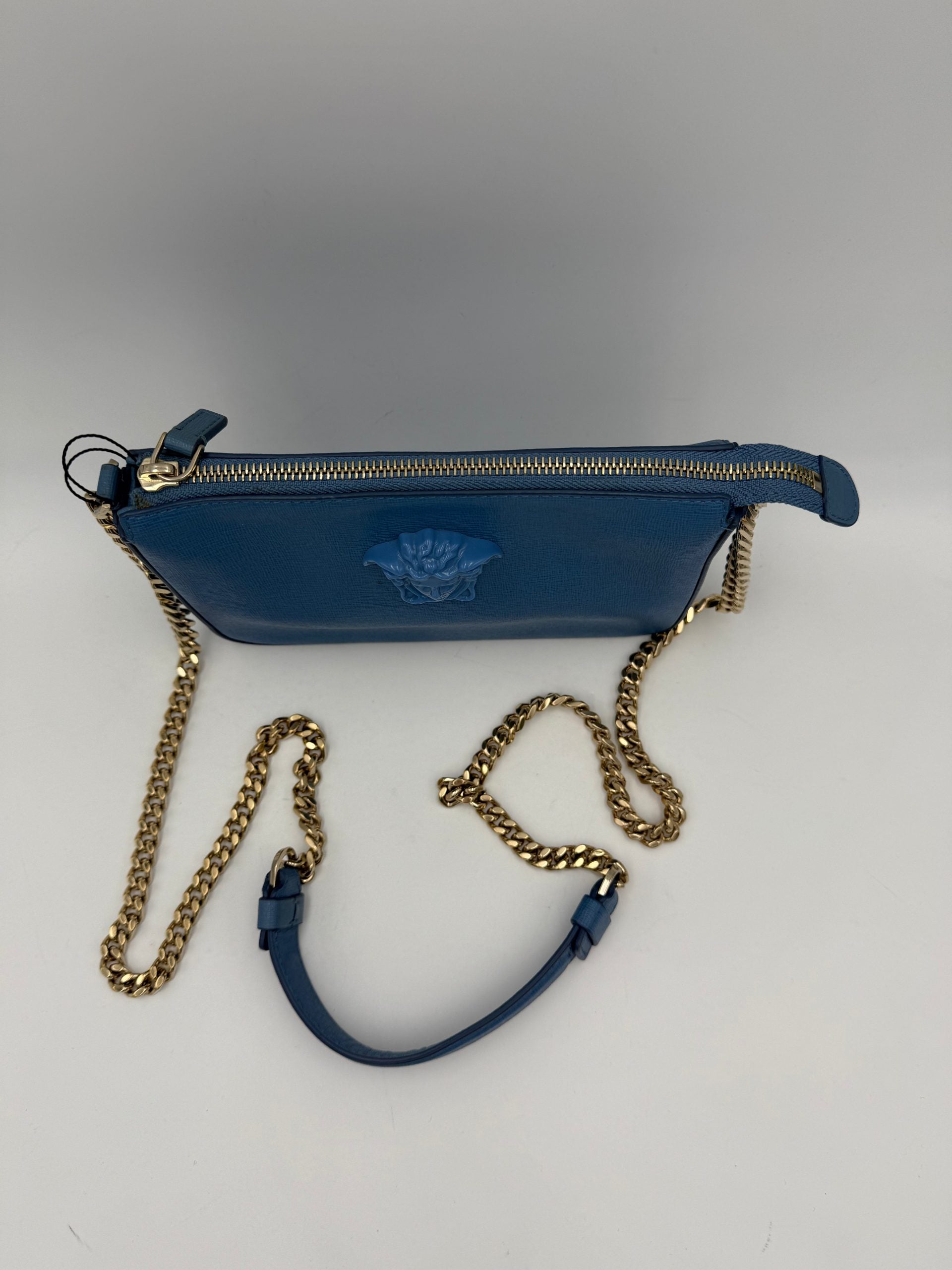 Versace VERSACE LA MEDUSA Leather Shoulder Bag