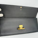 Celine CELINE TRIOMPHE Black Clutch