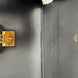 Celine CELINE TRIOMPHE Black Clutch