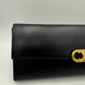 Celine CELINE TRIOMPHE Black Clutch