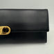 Celine CELINE TRIOMPHE Black Clutch