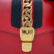Gucci GUCCI SYLVIE Red Handbag