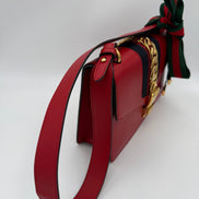 Gucci GUCCI SYLVIE Red Handbag