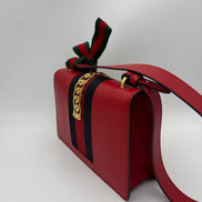 Gucci GUCCI SYLVIE Red Handbag