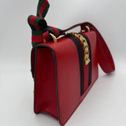Gucci GUCCI SYLVIE Red Handbag