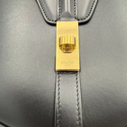 Celine CELINE Sac 16 Besace Black Large Bag