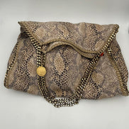 Stella McCartney STELLA MCCARTNEY Falabella Grande Vegan Reptile Skin Handbag