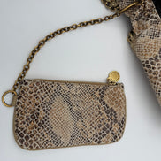 Stella McCartney STELLA MCCARTNEY Falabella Grande Vegan Reptile Skin Handbag