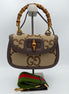 Gucci GUCCI BAMBOO 1947 Τσάντα Χειρός GG Καμβάς