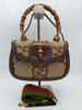 Gucci GUCCI BAMBOO 1947 Τσάντα Χειρός GG Καμβάς