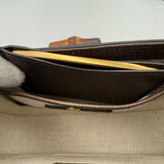 Gucci GUCCI BAMBOO 1947 GG Canvas Handbag