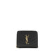 Saint Laurent Black Calf Leather Bos Taurus Wallet