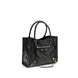 Balenciaga Black Lamb Ovis Aries Aries Shoulder Bag