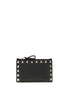 Valentino Garavani Black Calf Leather Bos Taurus Wallet