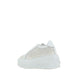 Casadei White Other Fibres Sneakers