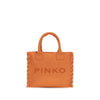 Τσάντα Ώμου PINKO από Πορτοκαλί Βαμβάκι