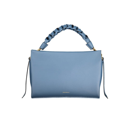 Γυναικεία τσάντα Coccinelle Blue από δέρμα