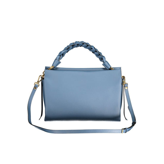 Γυναικεία τσάντα Coccinelle Blue από δέρμα