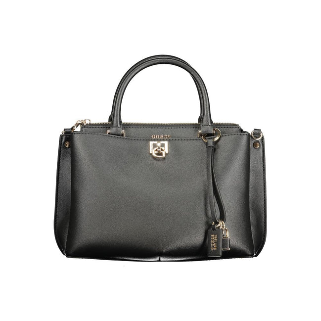 Guess Jeans Black Polyurethane Women Handbag