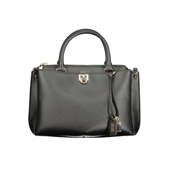 Guess Jeans Black Polyurethane Women Handbag