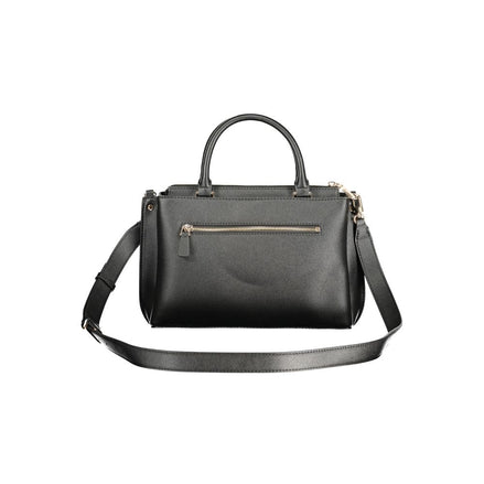 Guess Jeans Black Polyurethane Women Handbag
