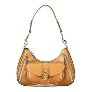 Guess Jeans Marrone Poliuretano Womens Handbag
