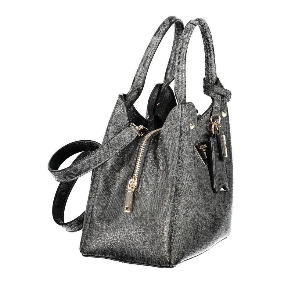 Γυναικεία Τσάντα Guess Jeans Nero Πολυουρεθάνη