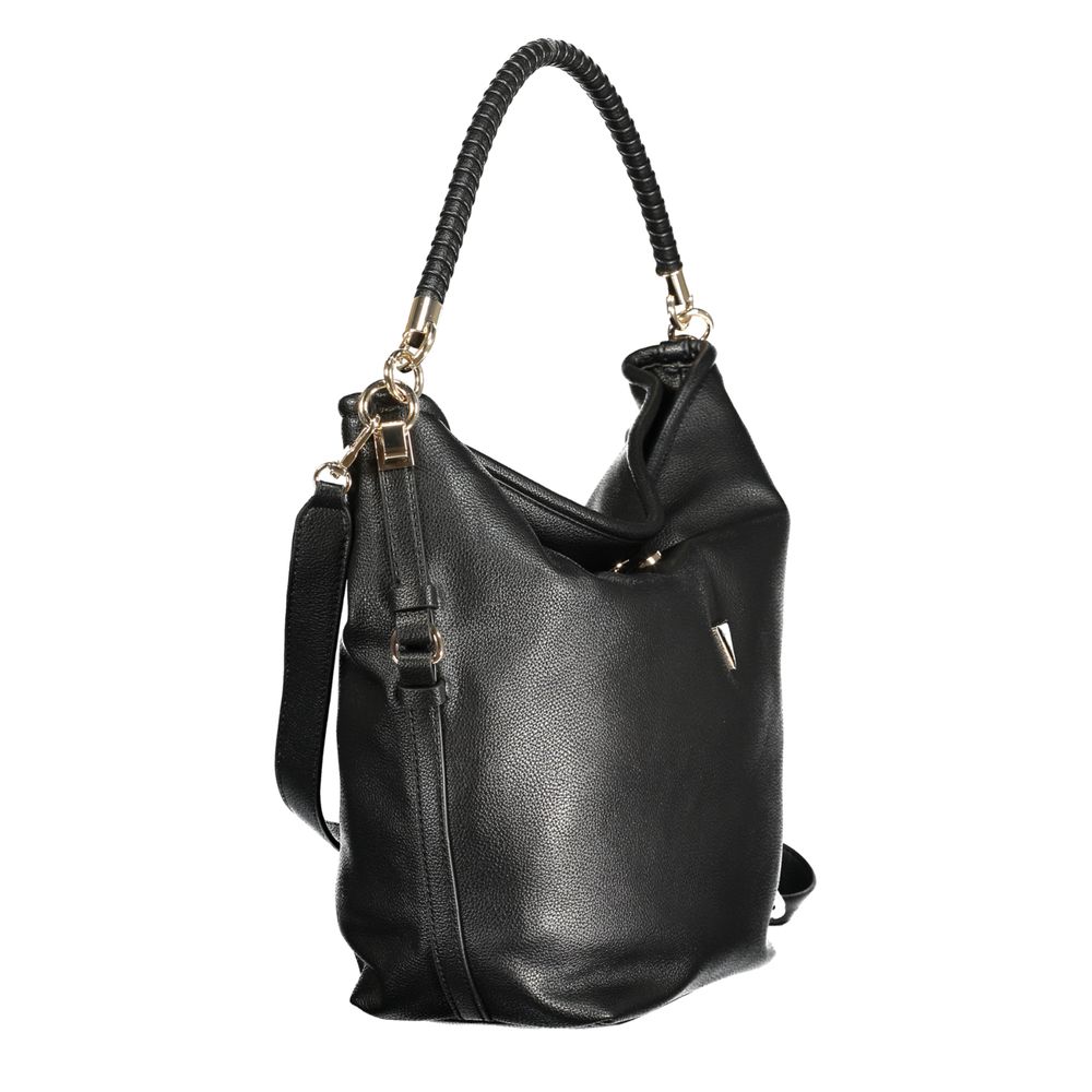 Guess Jeans Nero Polyurethane Women Shoulder Bag