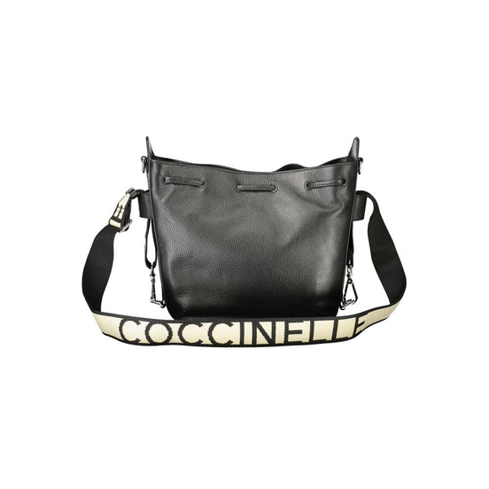 Coccinelle καφέ γυναικεία τσάντα από δέρμα