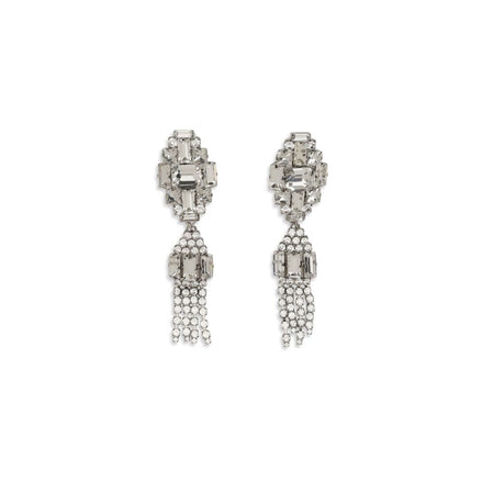 Alessandra Rich Silver Metal Earrings