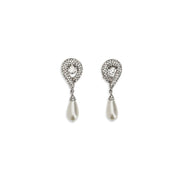 Alessandra Rich Silver Brass Earrings