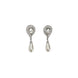 Alessandra Rich Silver Brass Earrings