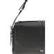PINKO Black Calf Leather Bos Taurus Shoulder Bag
