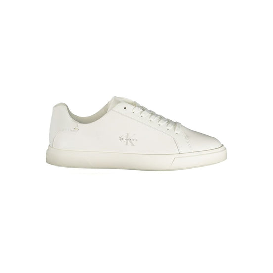 Calvin Klein White Polyurethane Women Sneaker