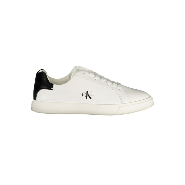 Calvin Klein Λευκό Πολυουρεθάνη Γυναικείο Sneaker