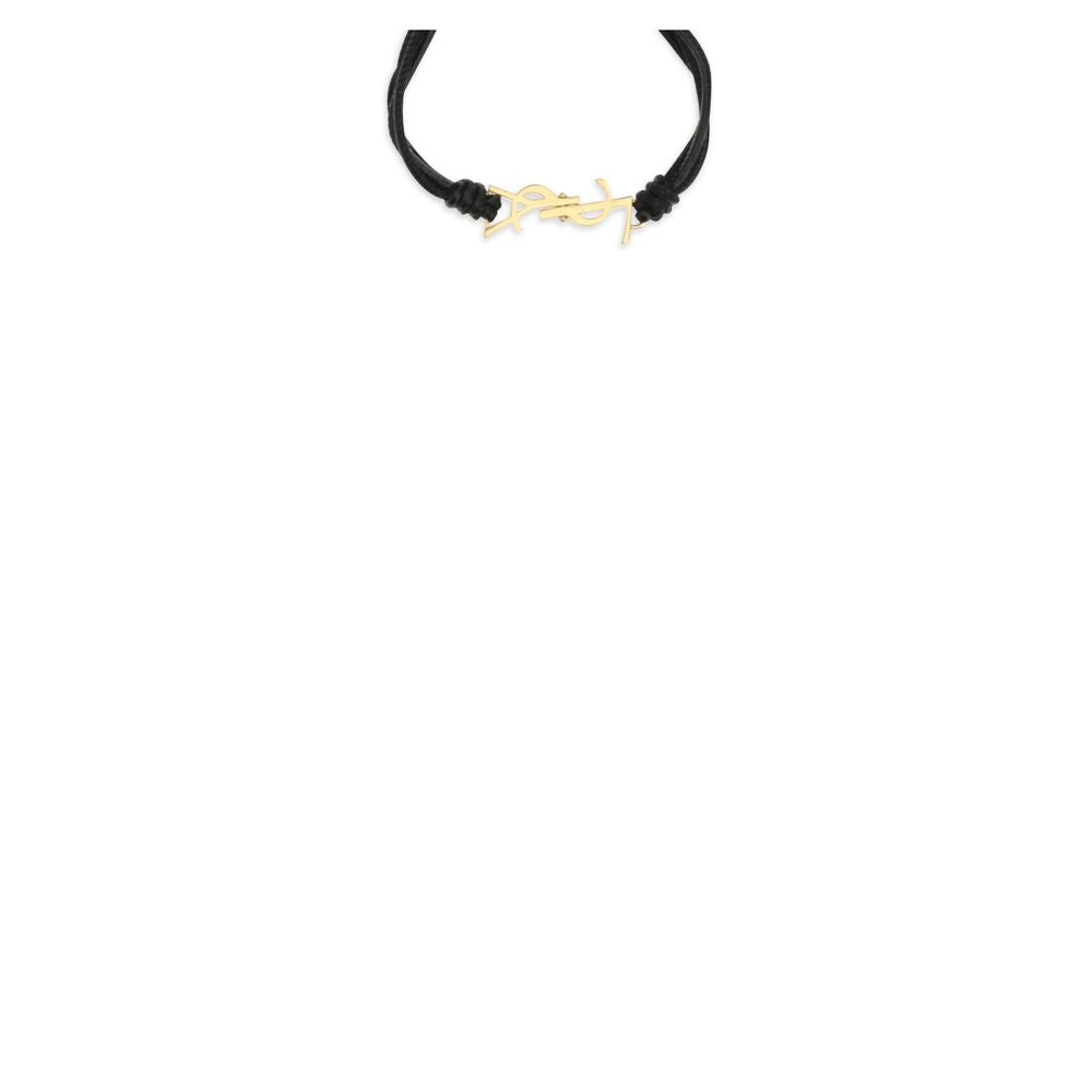 Saint Laurent Black Lamb Ovis Aries Aries Bracelet