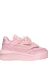 Versace Pink Leather Chunky Sneakers