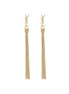 Saint Laurent Gold Brass Earrings