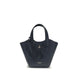 Giorgio Armani Blue Calf Leather Bos Taurus Handbag