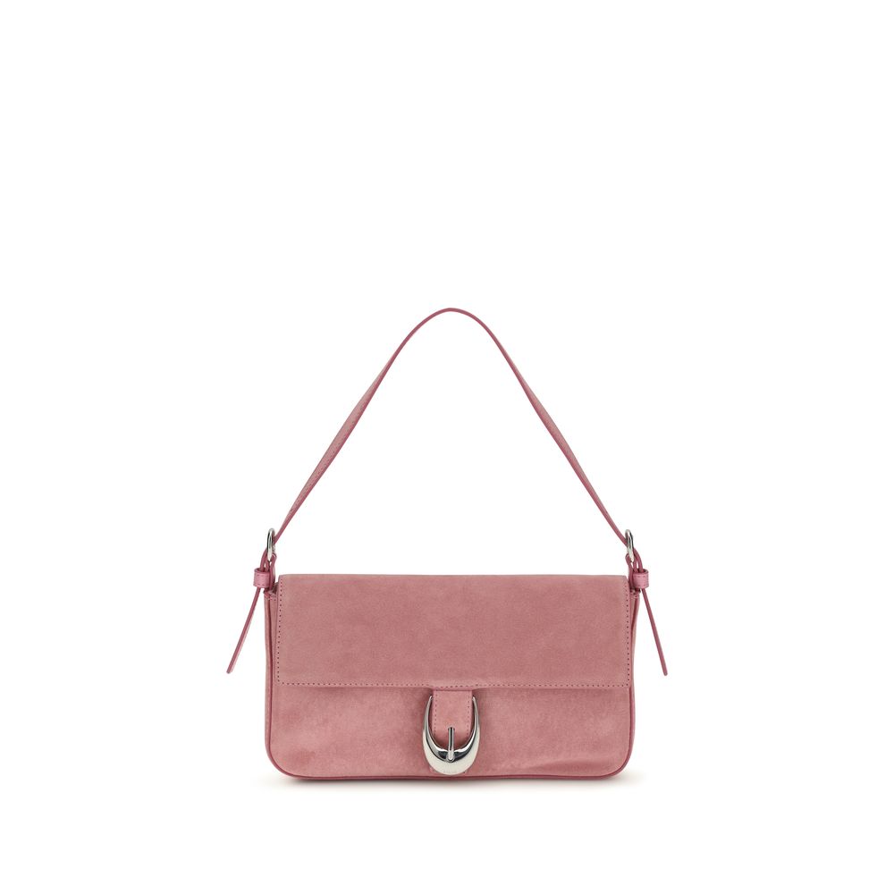 Staud Multicolor Calf Leather Bos Taurus Τσάντα Ώμου