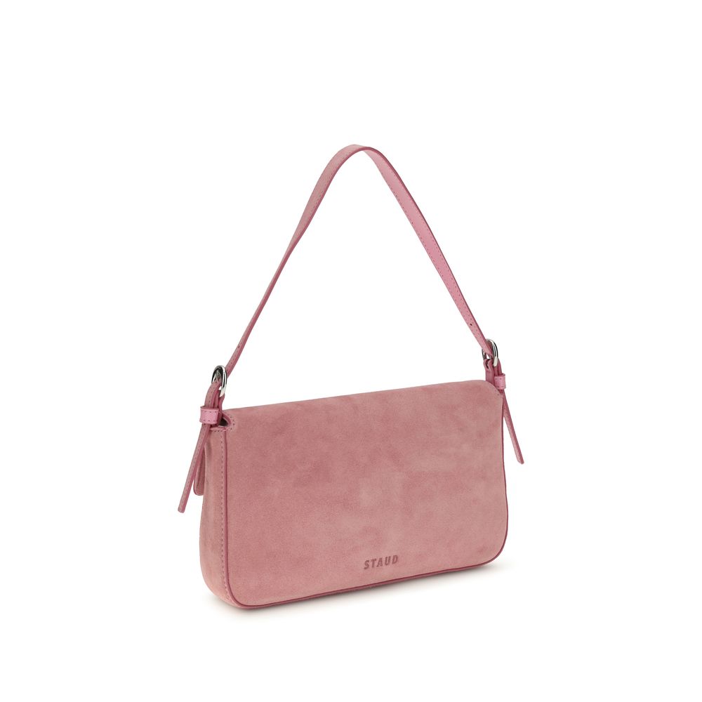 Staud Multicolor Calf Leather Bos Taurus Τσάντα Ώμου