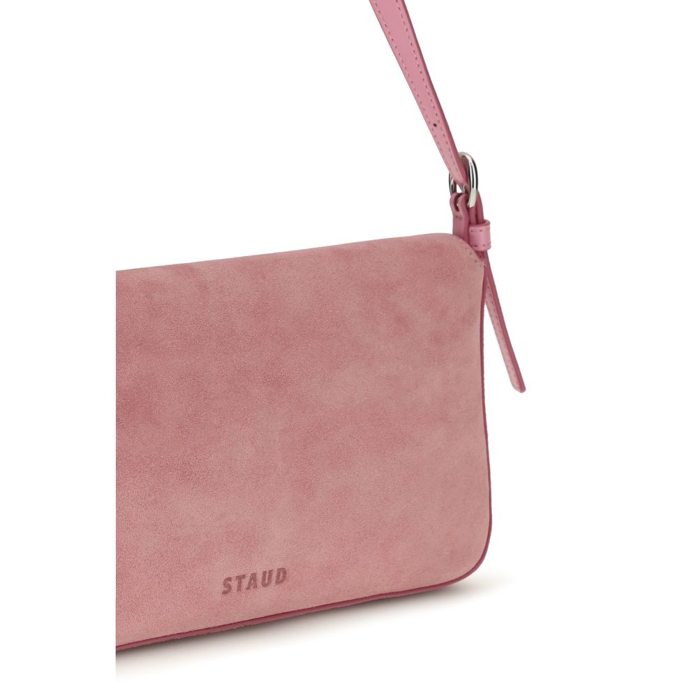 Staud Multicolor Calf Leather Bos Taurus Τσάντα Ώμου
