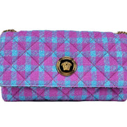 Μεσαία Τσάντα Crossbody Versace από Μαλλί Lurex