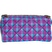 Μεσαία Τσάντα Crossbody Versace από Μαλλί Lurex